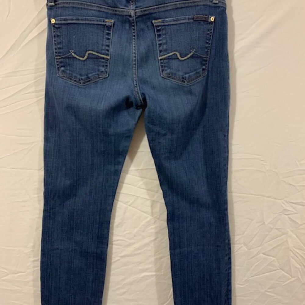 7 FOR ALL MANKIND Jeans Womens  Roxanne Classic  Denim  (SZ 30) - Picture 3 of 7